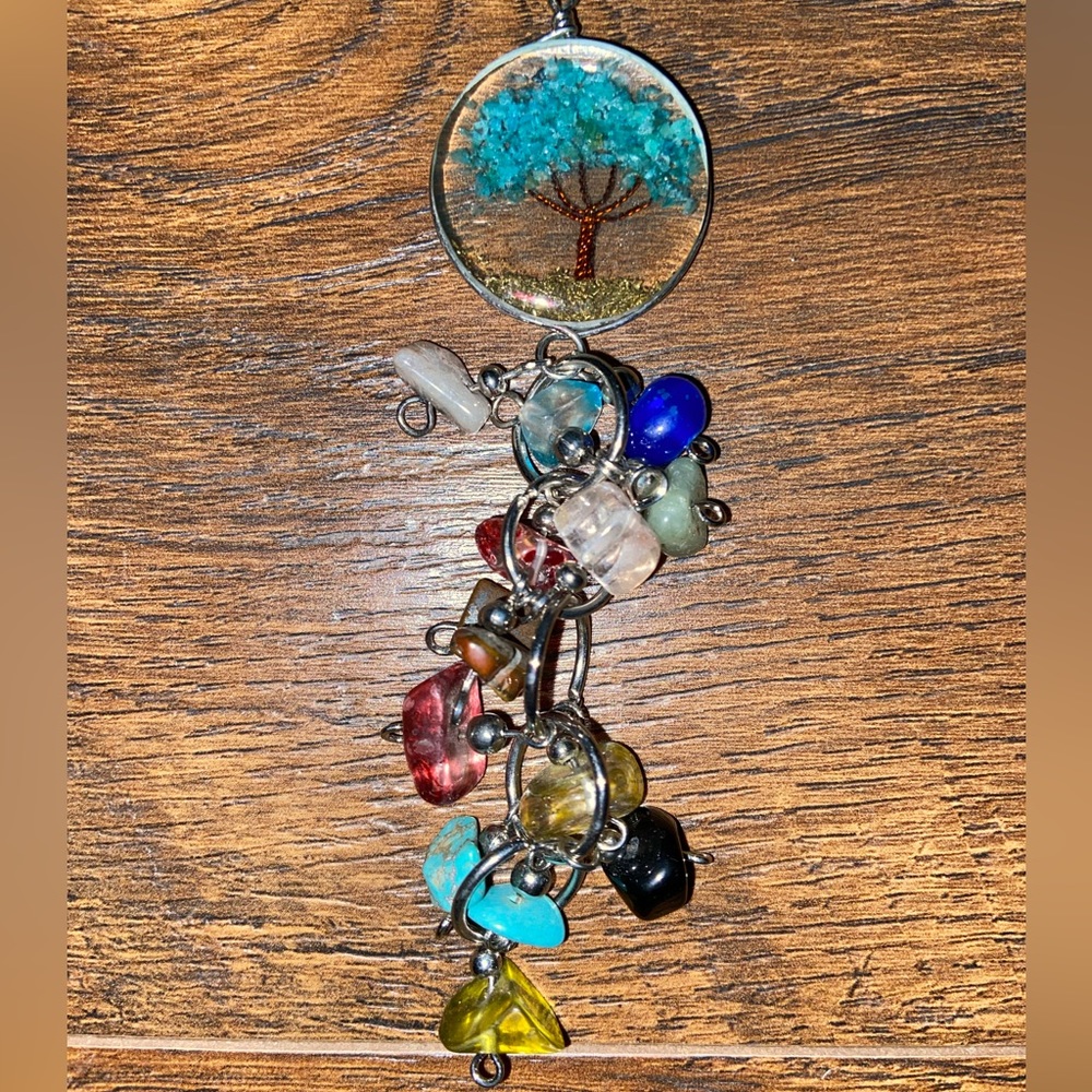 Tree Bead Keychain - Picture 3 of 9